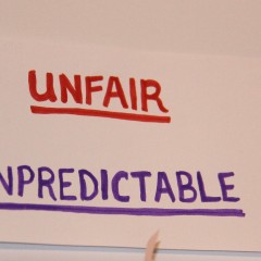 Unfair. Unpredictable