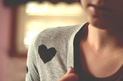 heart on sleeve